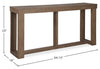 Jasper 64" Sofa Table - Grey Brown | Table de salon Jasper de 64 po - brun-gris