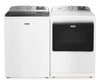 Maytag 6.0 Cu. Ft. Pet Pro Smart Top-Load Washer and 7.4 Cu. Ft. Gas Dryer - White  | Laveuse intelligente à chargement par le haut Animal Pet Pro de 6,0 pi3 et sécheuse à gaz de 7,4 pi3 de Maytag - blanches  | MATL72WG