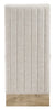 Vega Dining Chair with Polyester Fabric, Wood, Channeled Tufting - Natural | Chaise de salle à manger Vega en tissu de polyester et bois avec capitonnage à canaux - naturelle