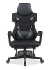 Sparrow 28.3" Ergonomic Gaming Chair with Lumbar Cushion and Footrest - Black | Fauteuil de jeu ergonomique Sparrow de 28,3 po avec coussin lombaire et repose-pieds - noir