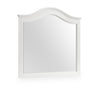 Ella 5pc Bedroom Set with Panel Bed, Dresser & Mirror, White  - Twin Size | Ensemble de chambre à coucher Ella 5 pièces blanc avec lit à panneaux, commode et miroir - format lit simple