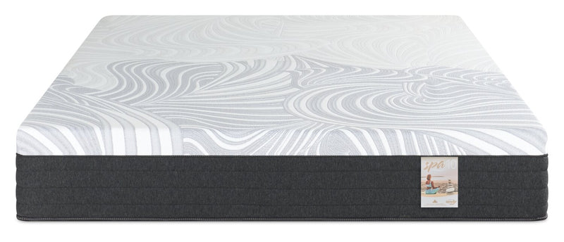 Matelas ferme à plateau-coussin dans une boîte Spa 10 de Springwall pour très grand lit