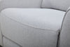 Reign 78" Fabric Power Reclining Loveseat with Console - Bronco Stone Grey | Causeuse à inclinaison électrique Reign de 78 po en tissu avec console - gris pierre Bronco