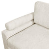 Lounge 5-Piece Chenille Modular Sectional with Ottoman – Beige  | Sofa sectionnel modulaire Lounge 5 pièces en chenille avec pouf - beige