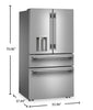 Kitchenaid 29 Cu. Ft. French Door Refrigerator – Stainless Steel - KRMF436SPS | Réfrigérateur KitchenAid de 29 pi3 à portes françaises - acier inoxydable - KRMF436SPS