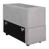 Vault 6-Piece Right-Facing Sectional with Sofa Bed Loveseat, Three Storage Chairs and Storage Chaise - Grey | Sofa sectionnel de droite Vault 6 pièces avec causeuse-lit, 2 fauteuils de rangement et fauteuil long de rangement - gris