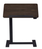 Aaron 26.77" Portable Lift-Top Office Desk with Adjustable Height - Walnut |Bureau portatif Aaron de 26,77 po à hauteur réglable avec dessus relevable – noyer