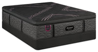  Ensemble Matelas à Euro-plateau Amethyst Signature de Beautyrest BlackMD pour grand lit