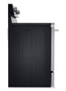 LG 6.3 Cu. Ft. Smart Electric Range with Air Fry - Fingerprint Resistant Stainless Steel - LREN6325XE | Cuisinière intelligente électrique LG de 6,3 pi³ avec friture à air - acier inoxydable résistant aux traces de doigts - LREN6325XE