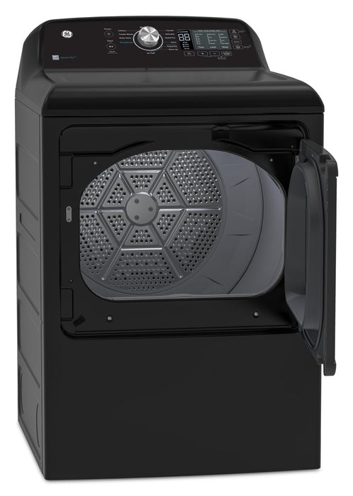 Sécheuse électrique GE de 7,4 pi³ avec cycle SaniFresh - gris diamant - GTD68EBMRDG