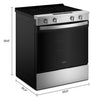 Whirlpool 30" 5.3 Cu. Ft. Electric Smart Range with No Preheat Mode – Stainless Steel - YWSES3330TS | Cuisinière intelligente électrique Whirlpool de 5,3 pi3 et de 30 po avec mode sans préchauffage - acier inoxydable - YWSES3330TS | YWSES33S