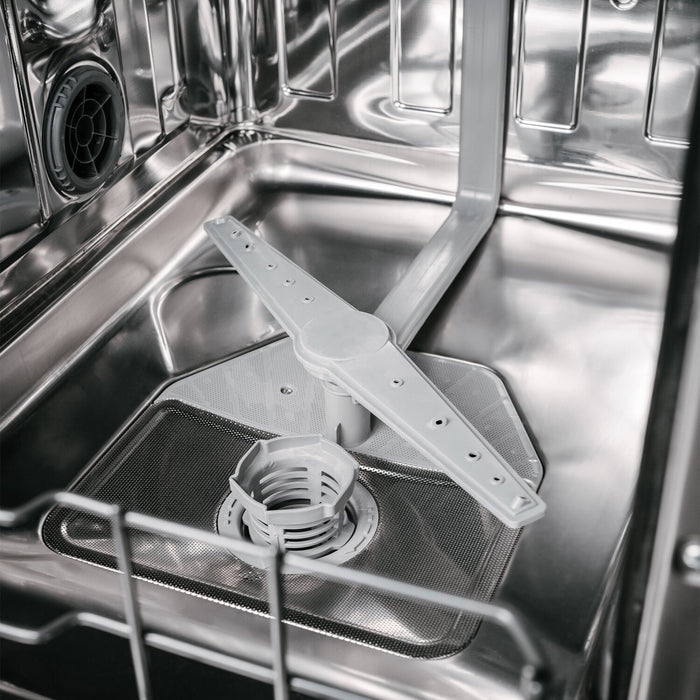 Lave-vaisselle encastré Danby de 18 po et de 51 dBA avec commandes à l’avant - acier inoxydable - DDW18D1ESS