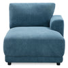 Voyage Modular Fabric Right-Facing Chair with Removable Back Cushions – Blue | Fauteuil modulaire de droite Voyage en tissu avec coussins de dossier amovibles - bleu