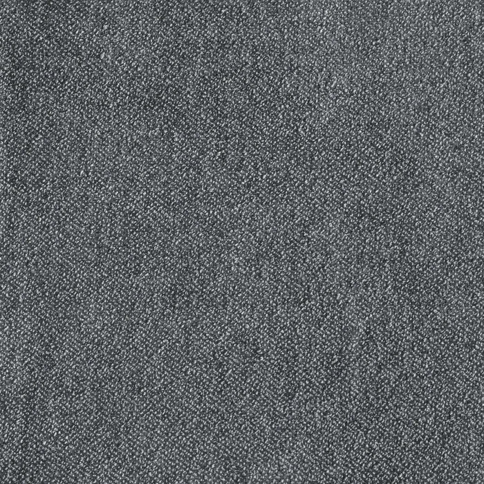 Lit de rangement Amos rembourré en tissu anthracite avec tête de lit capitonnée et 3 tiroirs intégrés - format très grand lit