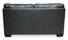 Classico 71" Genuine Leather Loveseat with Wood Legs – Carbon Grey | Causeuse Classico de 71 po en cuir véritable avec pattes en bois - gris carbone