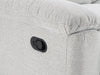 Spencer 80.9" Chenille Fabric Manual Reclining Sofa - Grey | Sofa à inclinaison manuelle Spencer de 80,9 po en tissu de chenille - gris