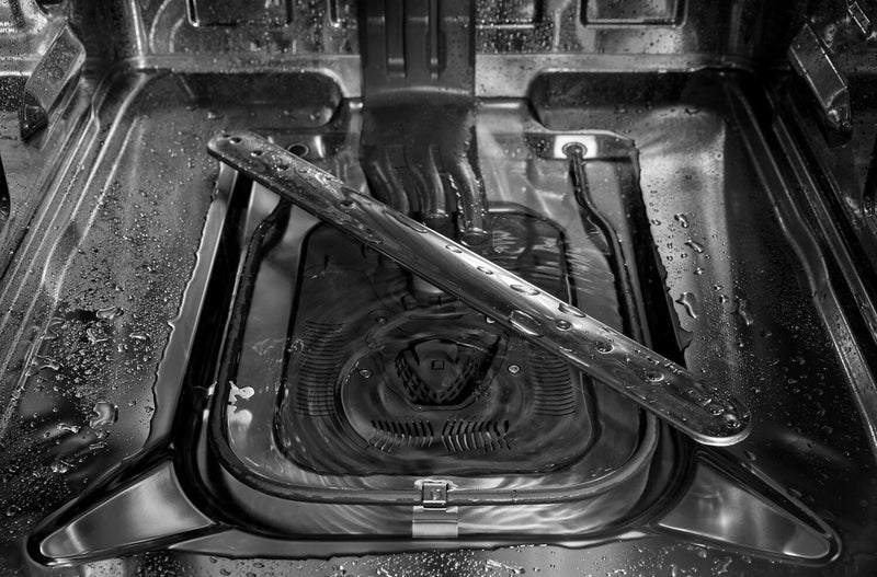 Lave-vaisselle KitchenAid de 24 po et de 44 dBA avec troisième panier 360° Max JetsMC - acier inoxydable avec fini PrintShieldMC - KDTS624SPS