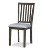 Bryn 3pc Dining Package with 42" Round Drop-Leaf Table & 2 Chairs, Fabric - Dark Grey | Ensemble de salle à manger Bryn 3 pièces avec table ronde de 42 po à abattant et 2 chaises en tissu  - gris foncé