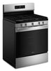 Whirlpool 30" 5.0 Cu. Ft. Gas Range with Air Cooking – Fingerprint Resistant Stainless Steel - WFGS4530SZ | Cuisinière à gaz Whirlpool de 5,0 pi³ et de 30 po avec cuisson à air - acier inoxydable résistant aux traces de doigts - WFGS4530SZ