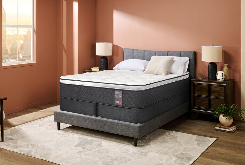 Matelas moyen à plateau-coussin Encore Atmosphere de Springwall pour très grand lit 
