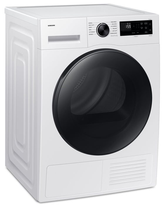 Sécheuse électrique compacte Samsung de 4,0 pi3 avec séchage avec pompe à chaleur - DV25FG50B0BEAC