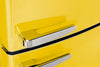 Unique Classic Retro 28" 17 Cu Ft. Bottom Mount Refrigerator - Yellow - UNQ-310L Y TM | Réfrigérateur Classic Rétro d’Unique de 28 po et de 17 pi3 à congélateur inférieur - jaune - UNQ-310L Y TM