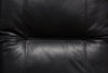 Made in Canada Dawson 64" Genuine Leather Power Reclining Loveseat with USB Port and Accent Pillows – Black | Causeuse à inclinaison électrique Dawson de 64 po fabriquée au Canada en cuir véritable avec port USB et coussins décoratifs - noir
