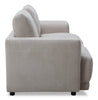 Voyage Modular 3-Piece U-Shaped Fabric Sectional with Console and Removable Back Cushions – Taupe | Sofa sectionnel modulaire en forme de U Voyage 3 pièces en tissu avec console et coussins de dossier amovibles - taupe
