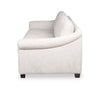 Mallie 84" Chenille Fabric Sofa with Rolled Arms and Wood Legs - Shell White | Sofa Mallie de 84 po en tissu de chenille avec accoudoirs enroulés et pattes en bois - blanc coquillage