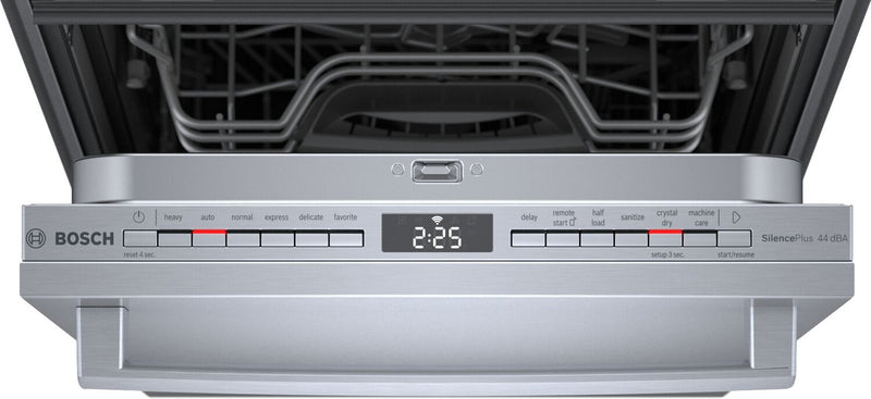 Lave-vaisselle intelligent Bosch de série 800 de 18 po avec PrecisionWashMD et 3e panier - SPX68C75UC