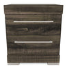 Riley 6pc Bedroom Set with Panel Bed, Dresser, Mirror & Nightstand, Made in Canada, Grey - Full Size | Ensemble de chambre à coucher Riley 6 pièces avec lit à panneaux, commode, miroir et table de nuit, fabriqué au Canada, gris - format lit double