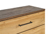 Silas Bedroom 6-Drawer Dresser, 64"W x 33.4"H - Rustic Brown | Commode de chambre à coucher Silas de 64 po (L) x 33,4 po (H) à 6 tiroirs - brun rustique