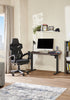 Finch 47" Gaming Office Desk with Electric Height Adjustment and RGB Lighting – Black | Bureau de jeu Finch de 47 po avec réglage électrique de la hauteur et éclairage à DEL RVB - noir
