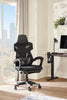 Sparrow 28.3" Ergonomic Gaming Chair with Lumbar Cushion and Footrest - Black | Fauteuil de jeu ergonomique Sparrow de 28,3 po avec coussin lombaire et repose-pieds - noir