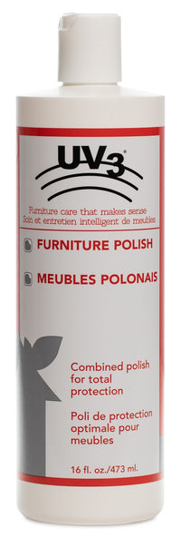 Produit à polir UV3 pour meubles en bois