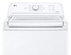 LG 4.8 Cu. Ft. Top-Load Washer with 4-Way Agitator and 7.3 Cu. Ft. Electric Dryer | Laveuse à chargement par le haut de 4,8 pi³ avec agitateur à 4 directions et sécheuse électrique de 7,3 pi³ de LG | LGTL6105