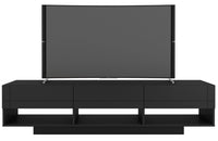  Meuble pour téléviseur Stereo Nordika de 72 po - noir 