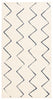 Kimi Blue-Ivory 2'8" x 4'11" Area Rug