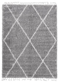 Carpette à poil long Helma Liv crème 6 pi 7 po x 9 pi 6 po