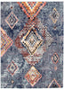 Makondo Mosaique Blue Area Rug - 5'3" x 7'3"