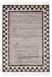 Carpette Vera Quattro ivoiregrise - 7 pi 10 po x 10 pi 5 po