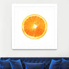 "Citrus Cultivar" Matted and Framed White 36x36 Wall Art
