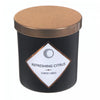 7oz Matte Black Scented Candle with Lid Refreshing Citrus - Set of 2|Bougie parfumée noir mat de 7 oz à arôme d’agrumes rafraîchissants avec couvercle - ensemble de 2