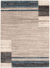 Aya Grey-Blue Area Rug - 5'3" x 7'3"