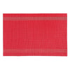 Vinyl Placemat Mackenzie Red - Set of 12|Napperon Mackenzie rouge en vinyle - ensemble de 12