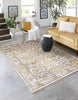 Legacy Ivory Machine Washable Area Rug - 5'0" x 7'0"