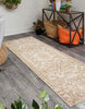 Halfrida Taupe Area Rug - 2'6" x 8'0"