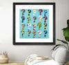 "Pop The Question" Matted and Framed Black 30x30 Wall Art