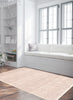 Electra Silver-Rose Area Rug - 3'11" x 5'7"