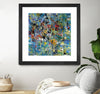 "Carpe Diem 2" Matted and Framed Black 36x36 Wall Art